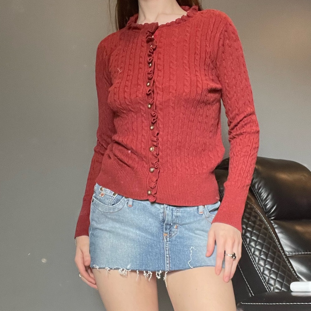 Rust Colored Sweater - image 1